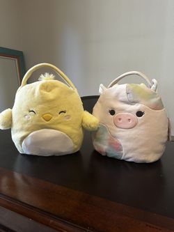 2 Squishmallow Easter Baskets