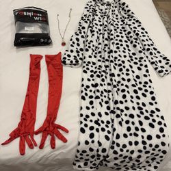 Cruella Devil Halloween Costume 