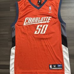 Reebok Emeke Ofakor #50 Charlotte Bobcats Hornets  NBA Jersey Men’s Sz Medium
