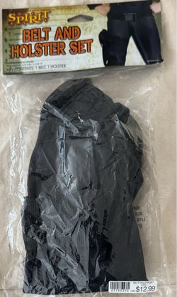 Spirit Halloween Belt and Holster Set