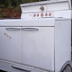 1950's Fridgedaire Stove Oven Range Vintage 