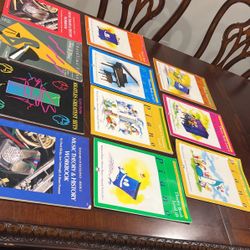 Assorted Piano Music/lessons Books 