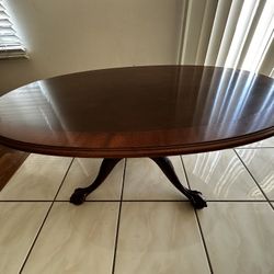 Ethan Allen Oval Table