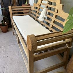 Solid Teakwood Bench 