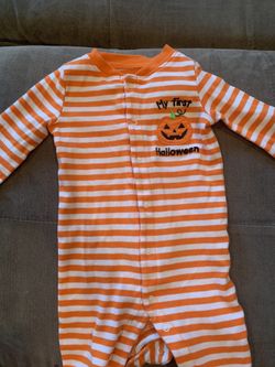 First Halloween onesie