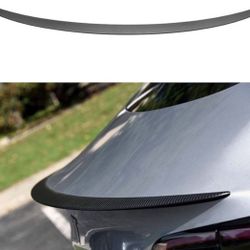 Model З/Y Performance Real Carbon Fiber Spoiler for Tesla Model 3/Y Tail Wing Rear Trunk Lid Spoiler