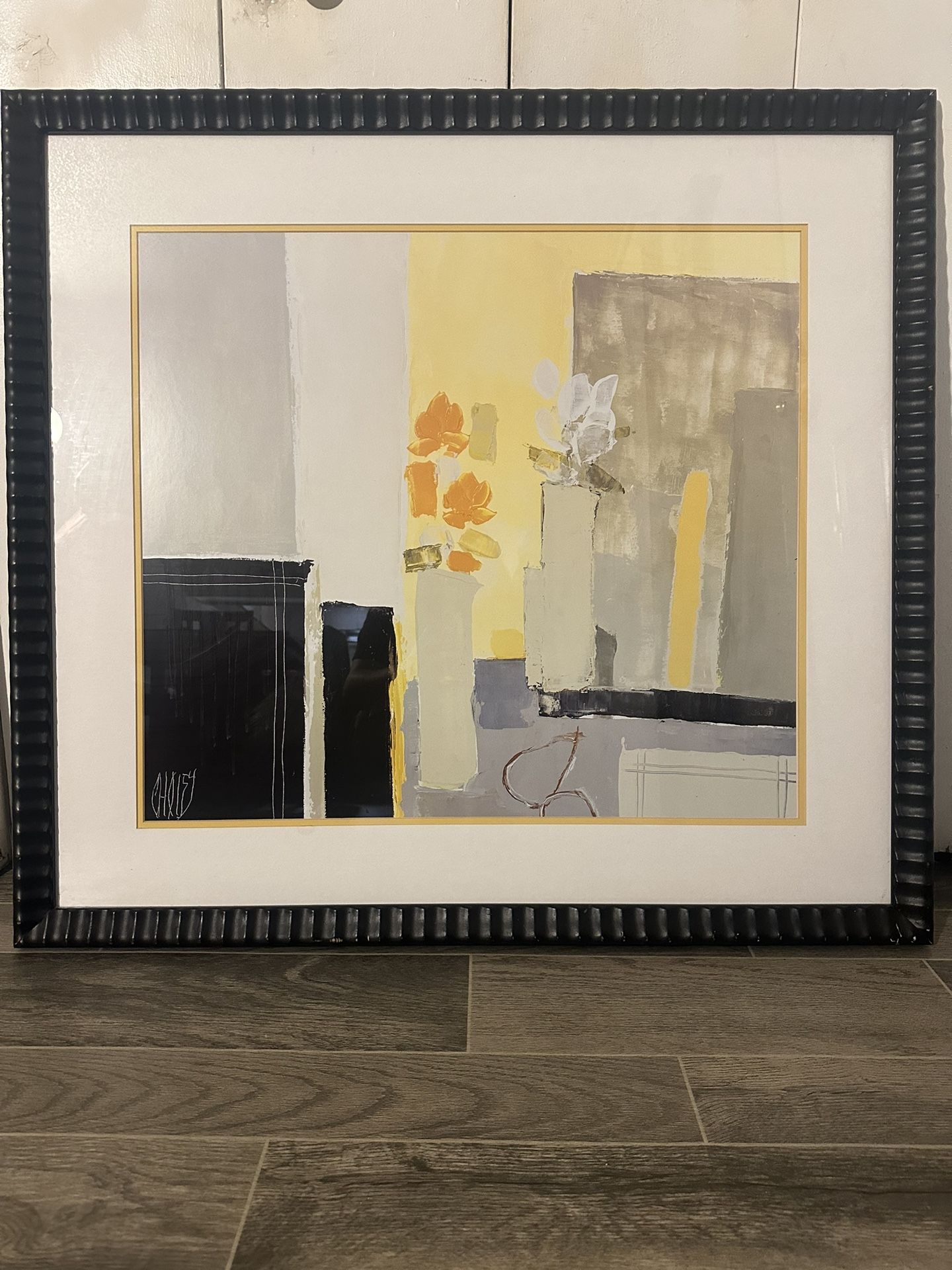 Tulipes Blanches Et Roses Jaunes By Christian Choisy Art Painting