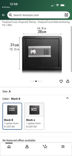 Safe, Fireproof Waterproof Safe Cabinet Safes Fireproof Safe Cabinet Security Box, Digital Combinatlock Safe