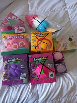 Squeezy smushmart squishes and speks