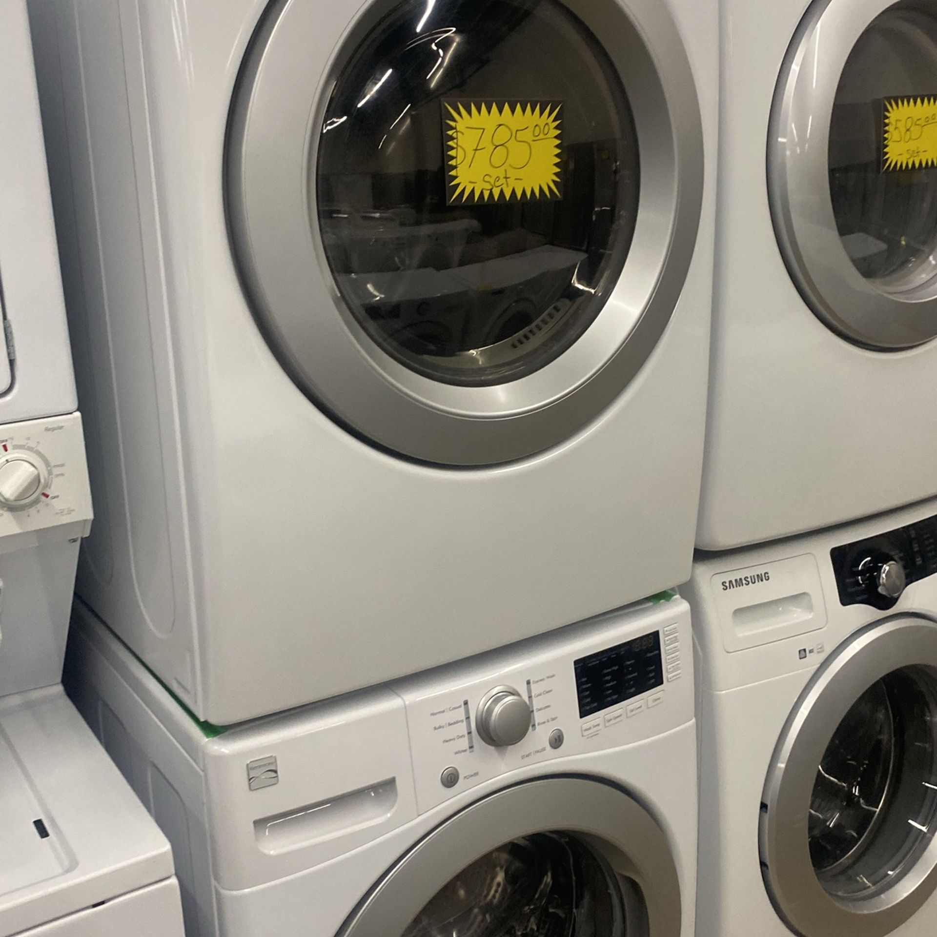 Kenmore. Washer And Gas Dryer Ser