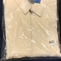 Market Peaceful Studios Denim Jacket White SZ: M