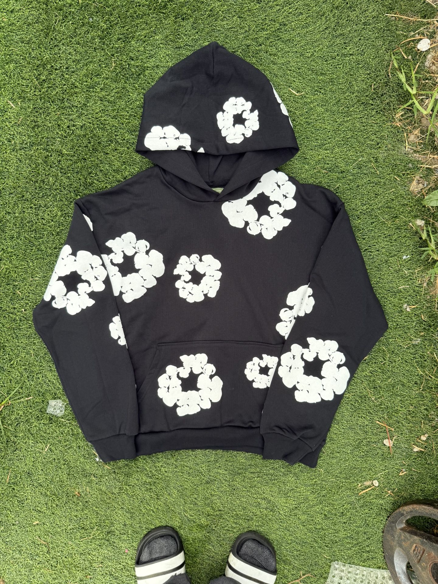 Black Denim Tears Hoodie