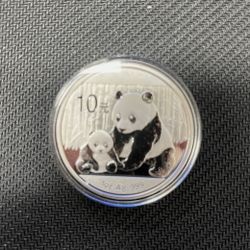 2012 Silver Panda Coin 1 Troy Oz Silver