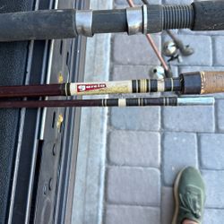 Vintage Garcia Conolon 3 Star Fiberglass 