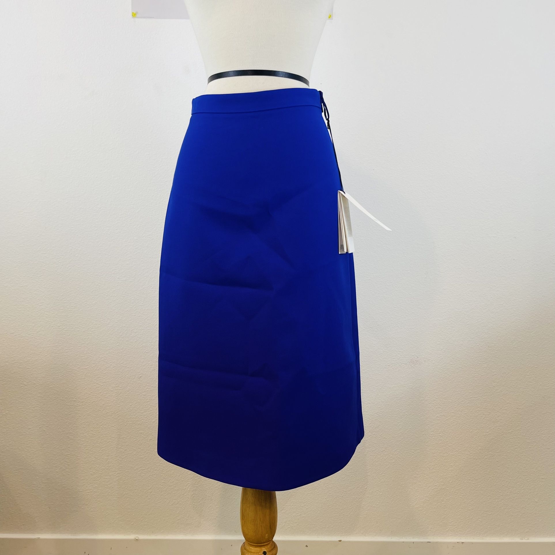 Gucci Women Blue Silk Skirt Sz 40