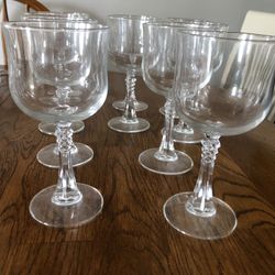 10 Crystal Glasses