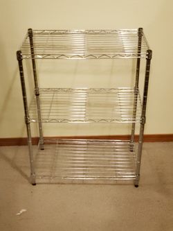 metal shelf