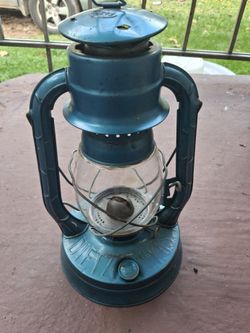 Dietz Blue Kerosene Oil Lantern