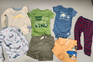 Toddler Boy Clothes Bundle Size 12 Months (7 items)
