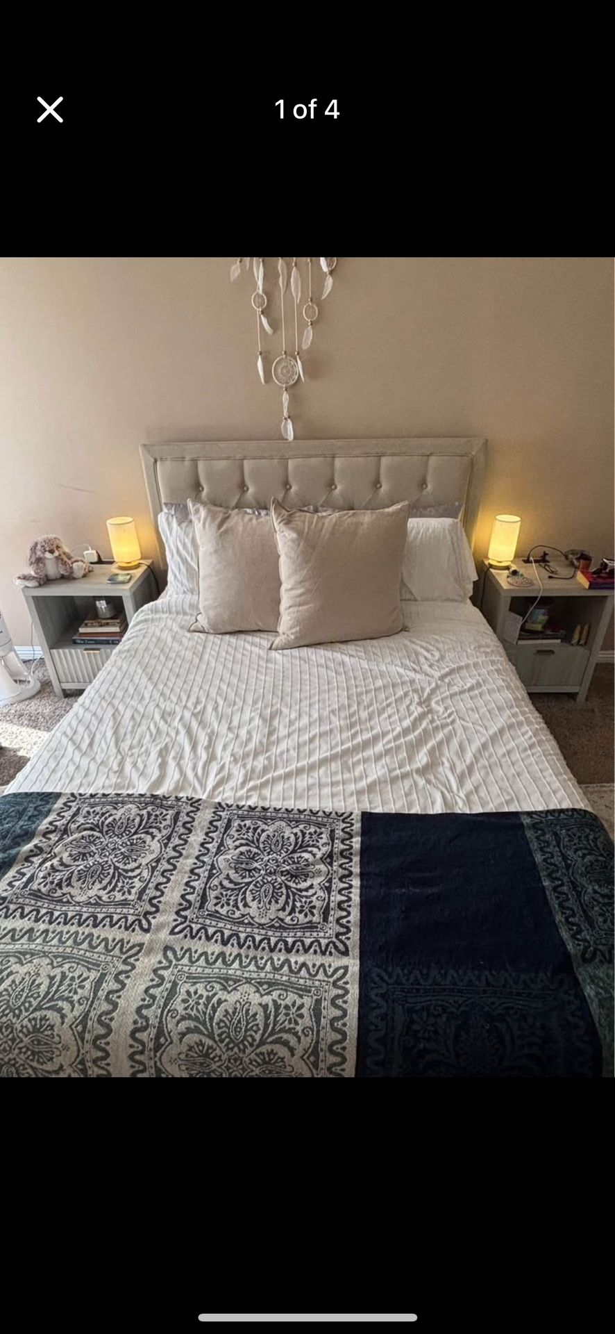 Bed frame & mattress