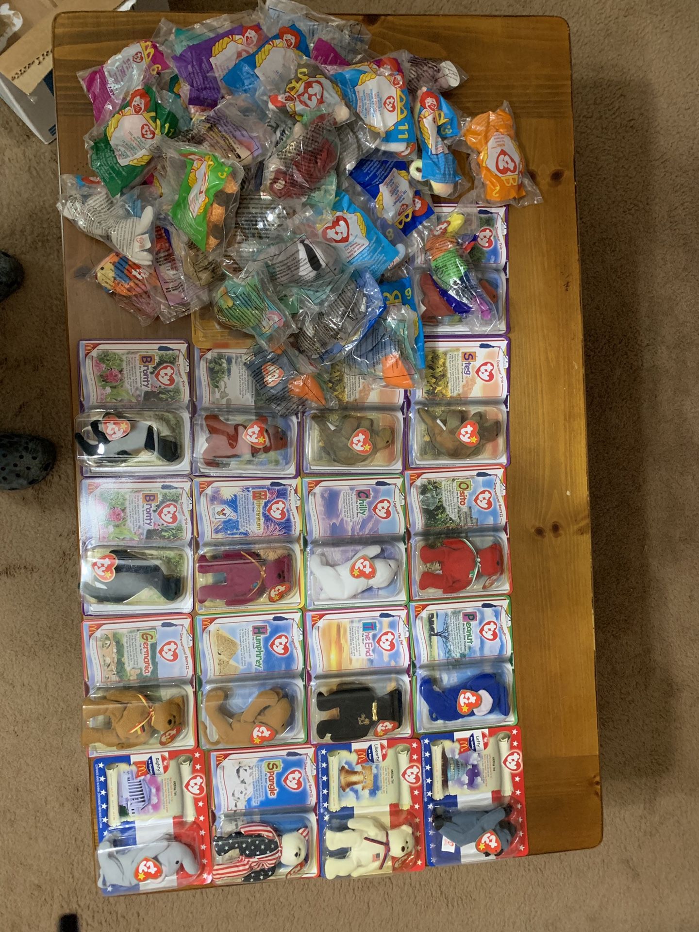 McDonald’s beanie babies huge lot