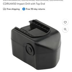 3000mAh Battery Pack for SNAP ON 14.4V 3.0Ah Ni-MH CTB4145, CTB4147, CT4850, CDR4850, CDR4450DB, CDR4450DEM, CDRE4450, CDRJ4450, CDRA4450, CDRU4450 Im