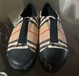 Kids size Burberry slip on shoes