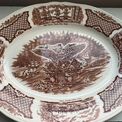 Vintage Alfred Meakin Fair Winds Serving Plate