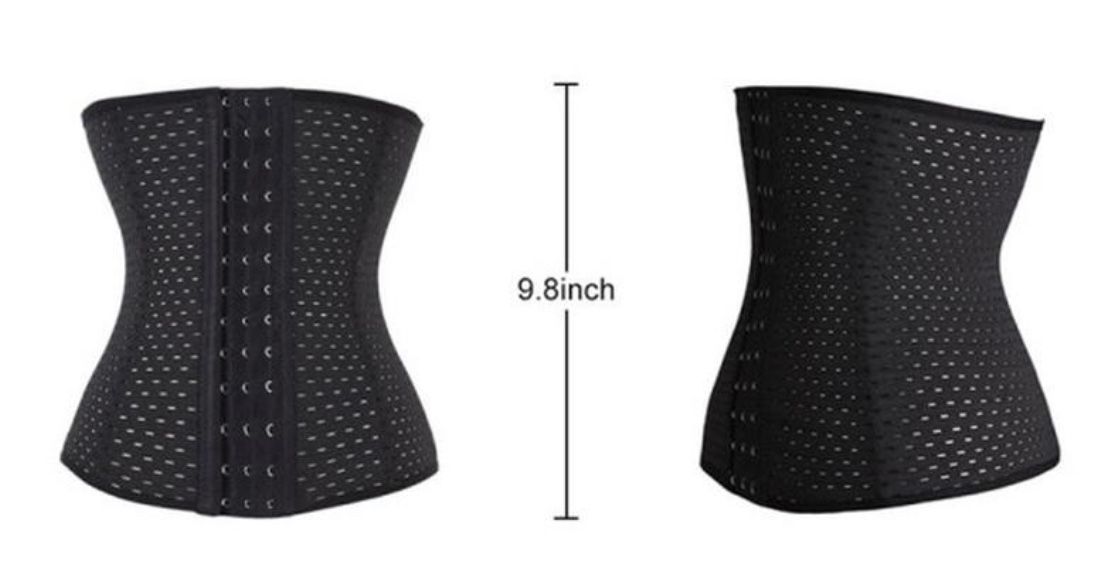 Waist Trainer for Women Corset Cinher Body Shaper with Steel Bones and Extender