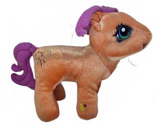Vintage 2004 My Little Pony G3 Sparkleworks Plush Toy Stuffed Animal Nanco Hasbr