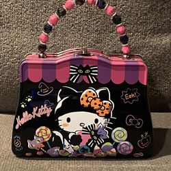 Hello Kitty Halloween Metal Purse 