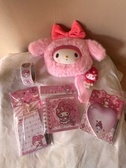 Sanrio stationery bundle.