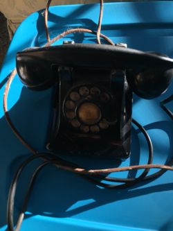 Old bell telephone rotary