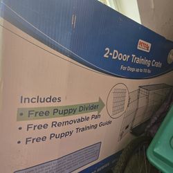 Petco 2- door training crate