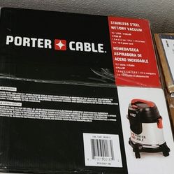 Brand New- Porter & CABLE wet/dray Vaccum