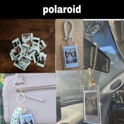 Llavero Con Foto Polaroid Personalizada 