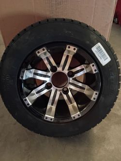Tires and Rims for power sport vehicles