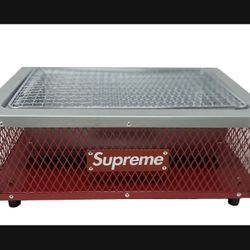 Supreme Coleman Charcoal Grill Red 