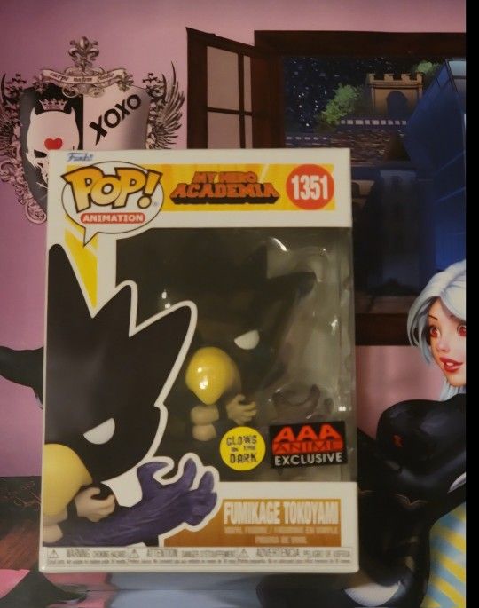 Funko Pop! Vinyl: My Hero Academia -Fumikage Tokoyami #1351 🚢🏜🚢