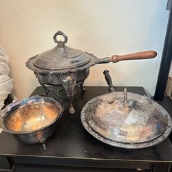Silver plate set