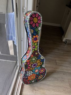 One Of A Kind Hand Painted Guitar Case