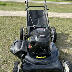 Machine for the yard The machine is like new, it works perfectly I can deliver