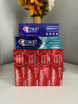 Crest or Colgate Toothpaste $2 Each