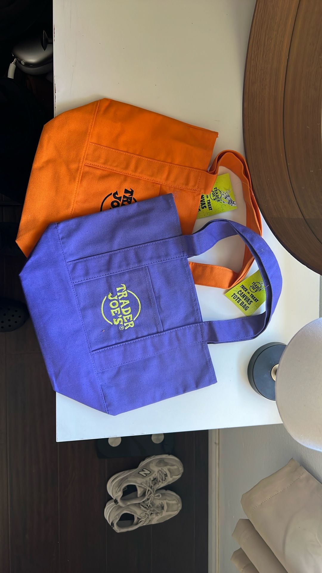 Trader Joe’s Halloween MINI tote Bags 