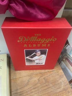 Vintage double joe demaggio baseball book set