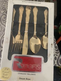 24k Plated Rogers