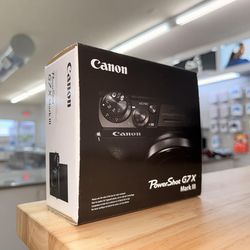 Canon Powershot g7x mark III