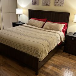King Bed frame with Headboard