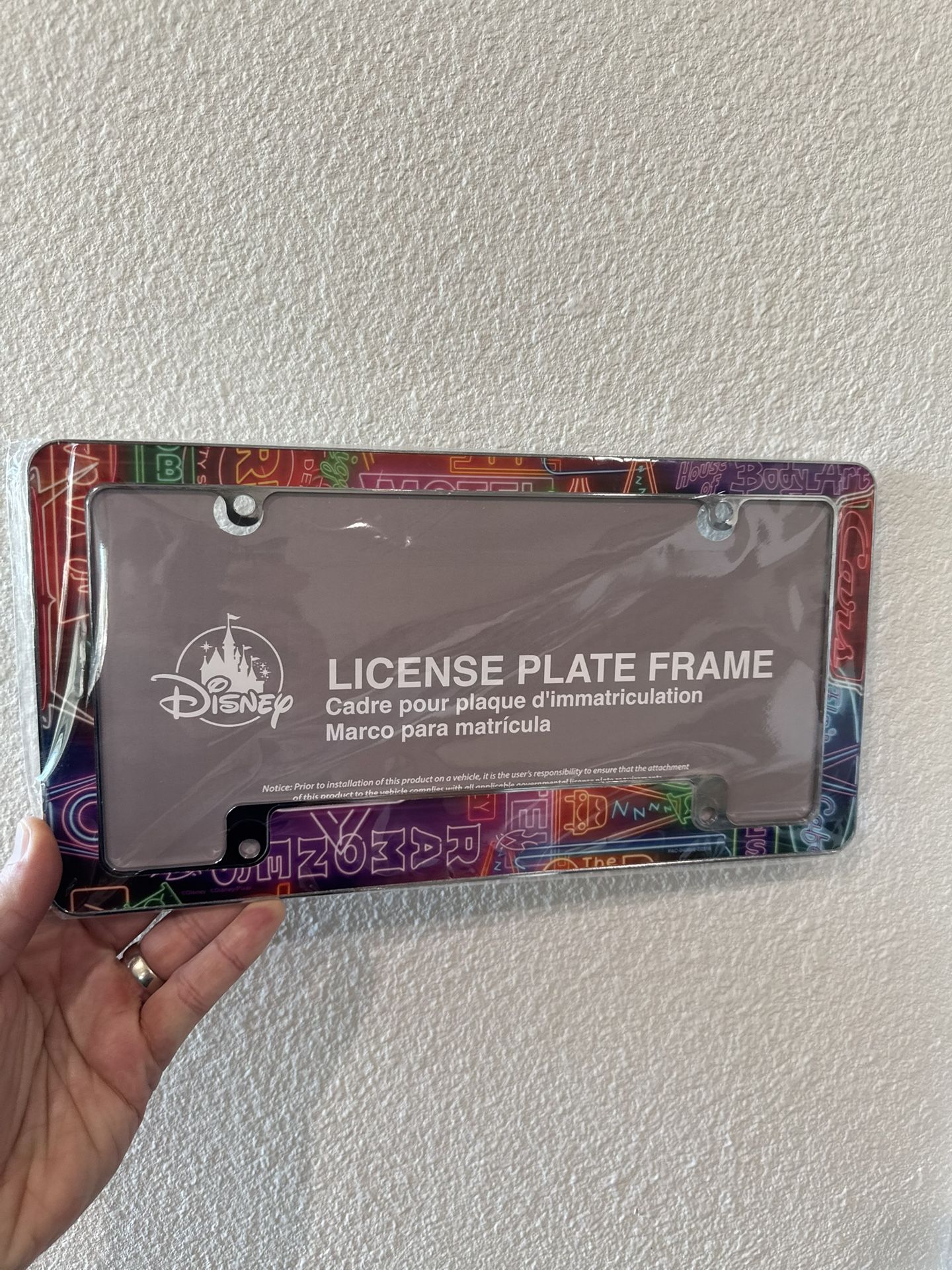Official Cars Disney License Plate Frame