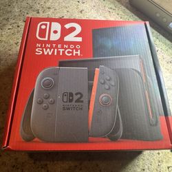 Brand New Sealed Nintendo Switch 2 + Pro Controller